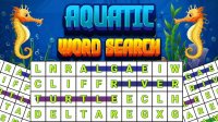 Aquatic Word Search Puzzle Game Online - Word Game