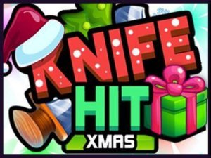 Knife Hit Xmas Arcade Game