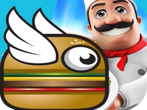 Flappy Burger Shop Online Arcade Game