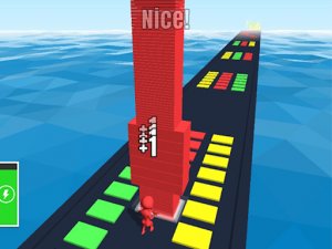 Stack Tower Colors Run Online Arcade Game