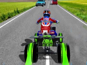 ATV Quad Bike Traffic Rider - Offroad Racing Game Arcade Game