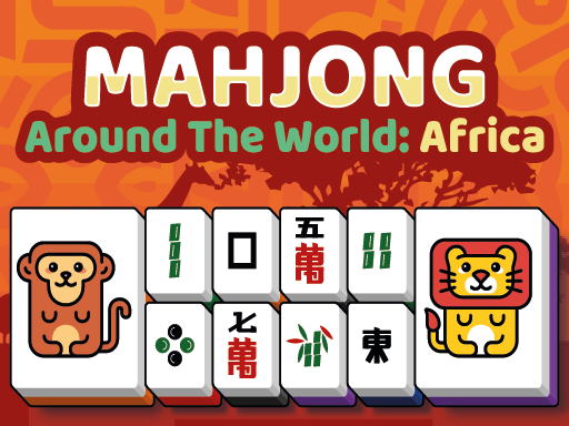 Mahjong Around The World Africa Online Puzzle Game - Tile Matching Puzzle
