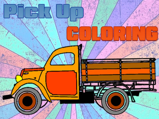 Pick Up Trucks Coloring Online Game - Coloring Game