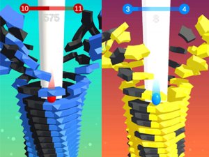 Stack Bounce 3D Online Arcade Game