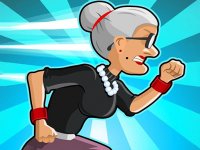 Angry Grandmother Run Online Arcade Game