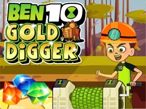 Ben 10 Gold Digger Online Arcade Game