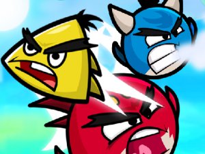 Angry Heroes Birds Online Arcade Game
