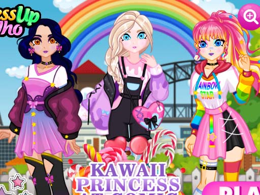 Kawaii Princess At Comic Con Dress Up Game
