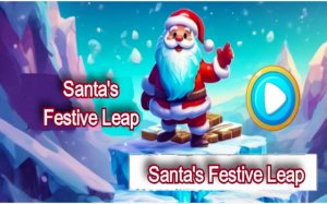 Santa's Festive Leap - Holiday Arcade Game Online