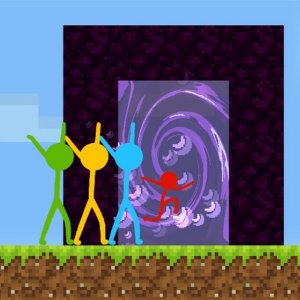 Stickman Parkour Skyland Online Arcade Game